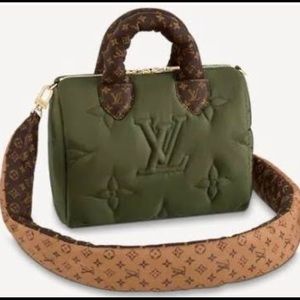 LV Pillow Bandouliere Speedy B-25 Khaki Green LTD Fall 2021 BRAND NEW
